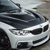 BMW GTS Style M3 M4 Kohlefaser-Fronthaube F30 340i F32 F33 F36 F34 3er 4er